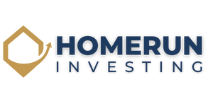 Homerun logo horizontal blue